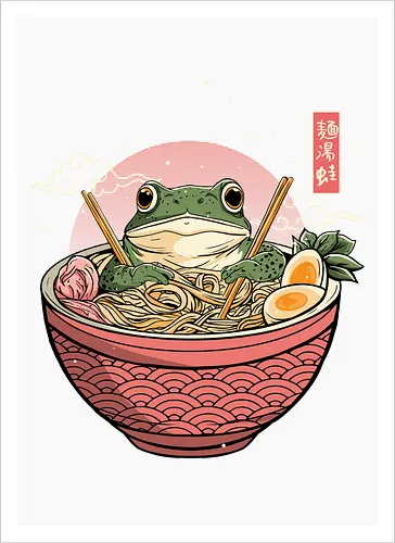 Toad Ramen Bath Ukiyo