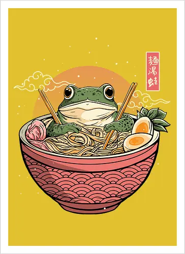 Toad Ramen Bath Ukiyo