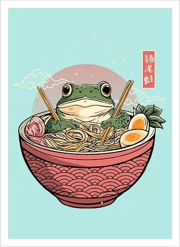 Toad Ramen Bath Ukiyo