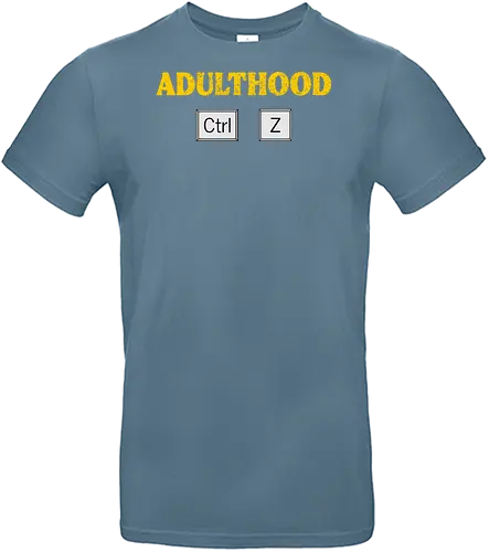 Adulthood Ctrl Z - Erwachsenenhumor, lustiges Design, Computerwitz, technikaffin, PC-Nerd, Ctrl Z Design, Sarkasmus, Tastenkombination, Grafikdesign T-Shirt, Computerfreunde, lustige Grafik, ironische Designs, Technikliebhaber, Life Undo, Erwachsenenleben, IT-Liebhaber, lustige Geschenkidee, Nerd Humor, witzige Sprüche, Tech-Geschenk, Statement-Shirt, Millennials Humor, Gen X Spaß, Erwachsensein, lustiger Alltagswitz - Standard T-Shirt