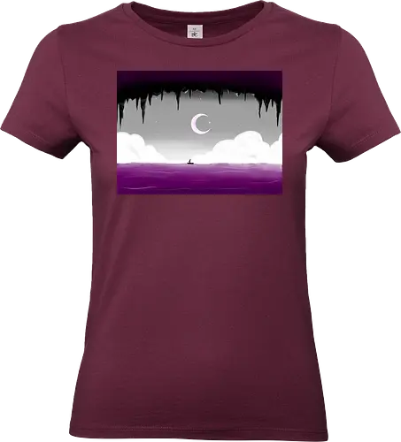 Ace Pride Landschaft - ace, asexuell, pride, landschaft, subtle pride - Standard T-Shirt (Women)