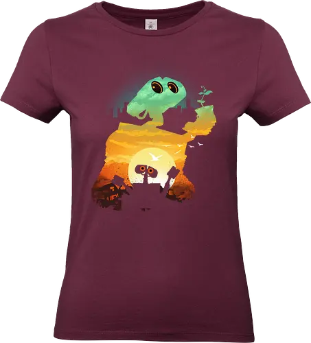 Wasteland Sunset - 80s, nostalgic, movies - Standard T-Shirt (Women)