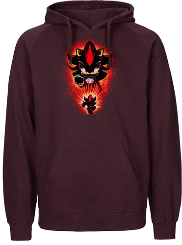 Shadow of Chaos - Hedgehog, Shadow - Fairtrade Hoodie