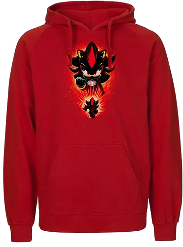 Shadow of Chaos - Hedgehog, Shadow - Fairtrade Hoodie
