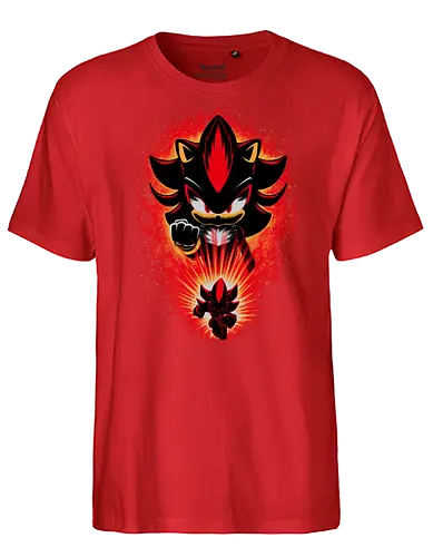 Shadow of Chaos - Hedgehog, Shadow - Fairtrade T-Shirt