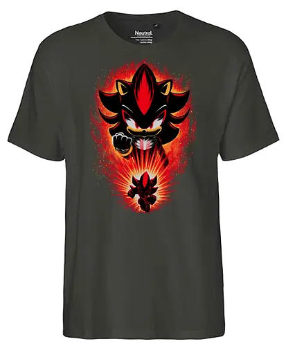 Shadow of Chaos - Hedgehog, Shadow - Fairtrade T-Shirt