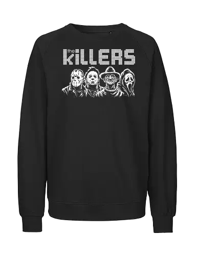 The Killers - jason, Freddy Krueger, Mike Myers, Ghostface - Fairtrade Sweatshirt