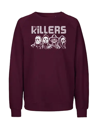 The Killers - jason, Freddy Krueger, Mike Myers, Ghostface - Fairtrade Sweatshirt