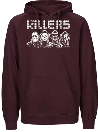 The Killers - jason, Freddy Krueger, Mike Myers, Ghostface - Fairtrade Hoodie