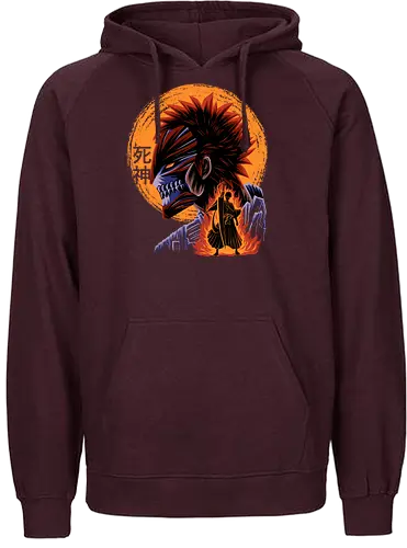 Half Hollow Mask - Ichigo, Bleach - Fairtrade Hoodie