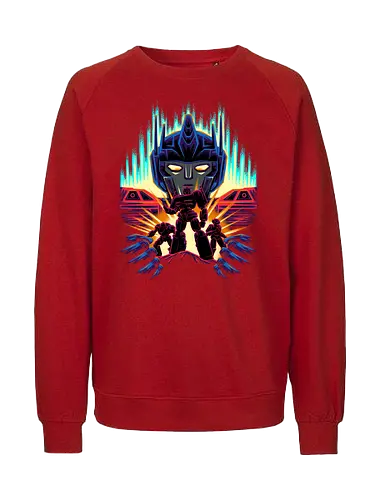 Together as One - transform, car, robot - Fairtrade Sweatshirt