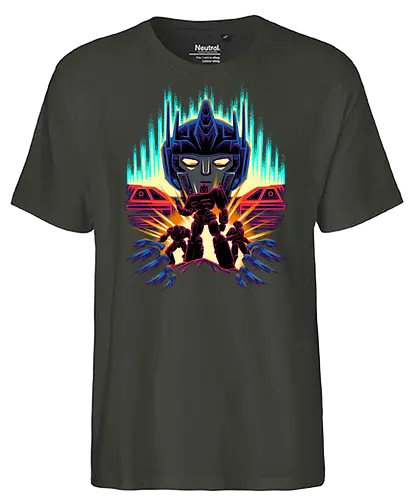 Together as One - transform, car, robot - Fairtrade T-Shirt