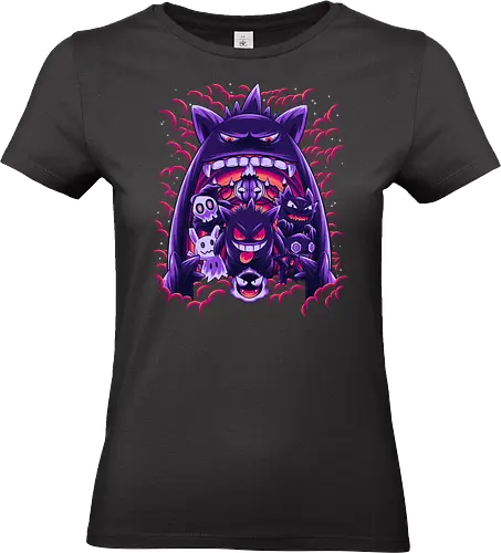 Ghost Type Club - Ghost Type, Pocket, Shadow - Standard T-Shirt (Women)