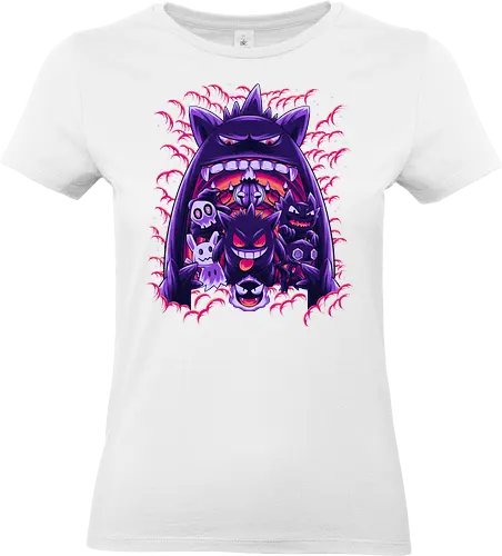 Ghost Type Club - Ghost Type, Pocket, Shadow - Standard T-Shirt (Women)