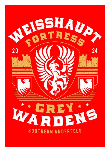 Grey Wardens Fortress Crest