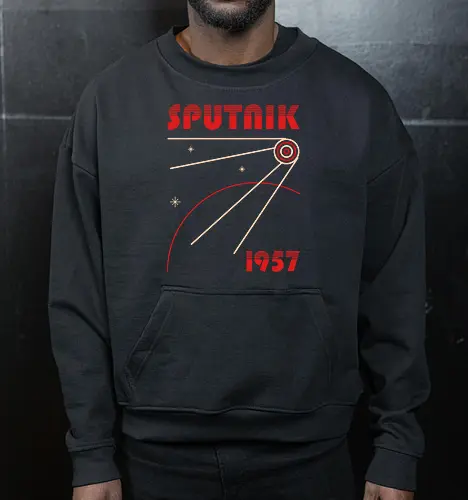 Sputnik 1957 Minimal Design