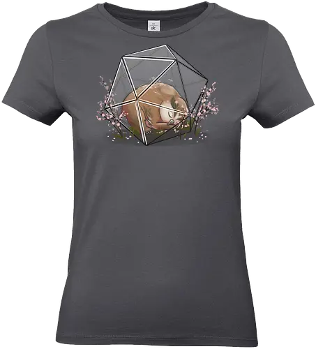 Sakura Eulenbär Terrarium - owlbear, Pen and Paper, Pen and paper, Sakura, Frühling, eulenbär, Valentins Tag, kirschblüten, cherry blossom - Standard T-Shirt (Women)