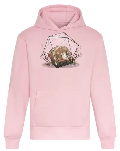 Sakura Eulenbär Terrarium - owlbear, Pen and Paper, Pen and paper, Sakura, Frühling, eulenbär, Valentins Tag, kirschblüten, cherry blossom - Heavyweight Hoodie