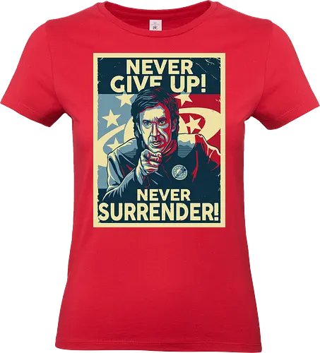 Never Give Up - nevergiveup, sf, movie, popculture, space - Standard T-Shirt (Women)