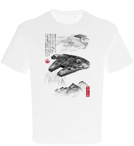 Escape from cloud city sumi e