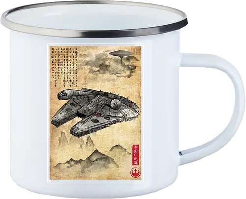 Escape from cloud city woodblock