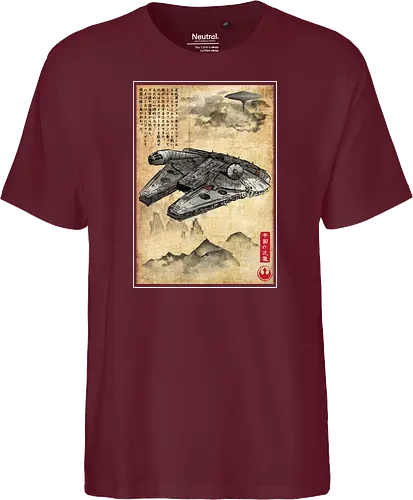 Escape from cloud city woodblock