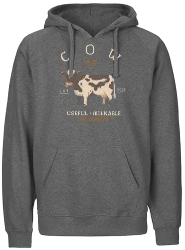 Original cow - Cow, cows, milk cow, beef, A5 wagyu - Fairtrade Hoodie