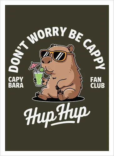 Don't Worry Be Cappy Hup Hup