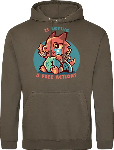 Crying is a Free Action