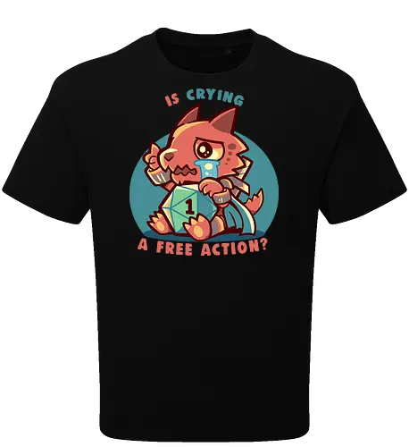 Crying is a Free Action