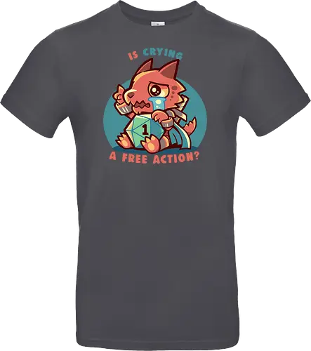 Crying is a Free Action