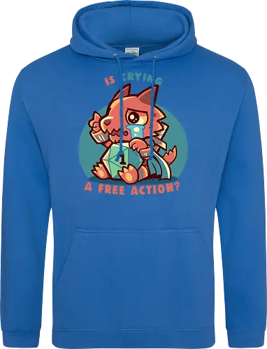 Crying is a Free Action