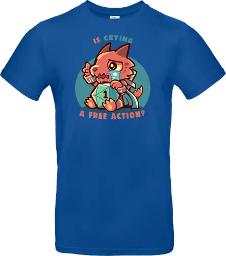 Crying is a Free Action