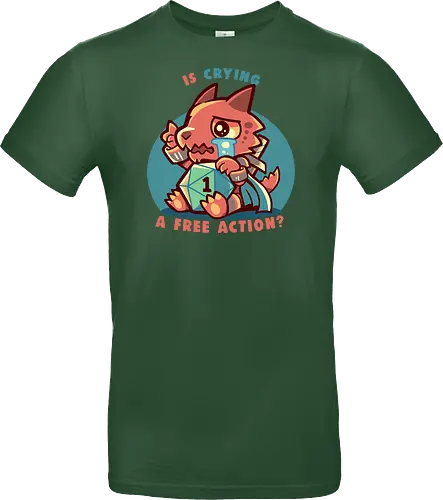 Crying is a Free Action