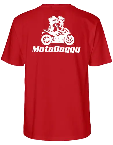 MotoDoggy Weiß - MotoDoggy - Fairtrade T-Shirt