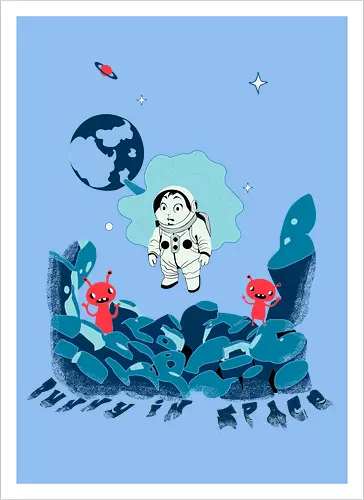 bunny in space