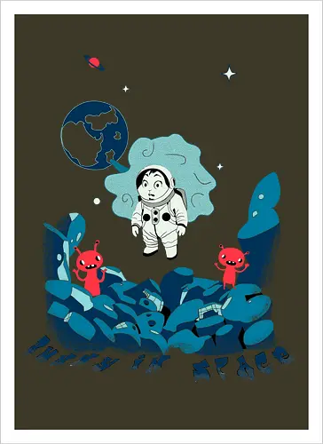 bunny in space