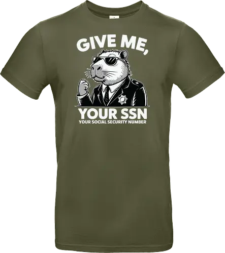 Give me your SSN. Your Social Security Number