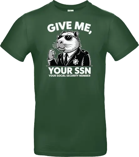 Give me your SSN. Your Social Security Number