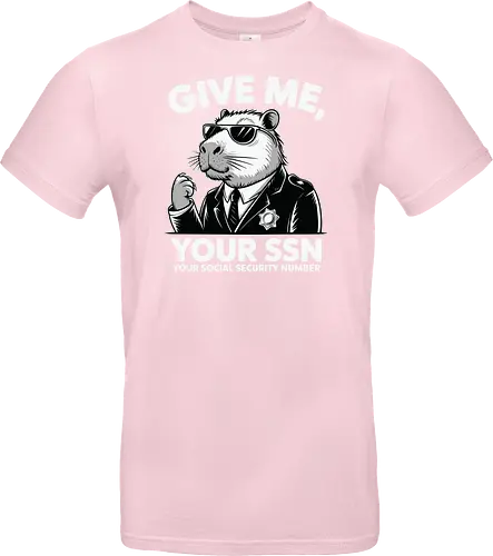 Give me your SSN. Your Social Security Number