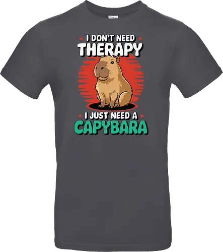 I don't need therapy, I just need a capybara