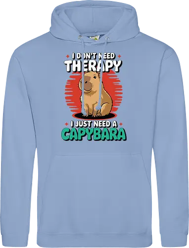 I don't need therapy, I just need a capybara