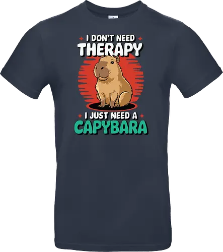 I don't need therapy, I just need a capybara