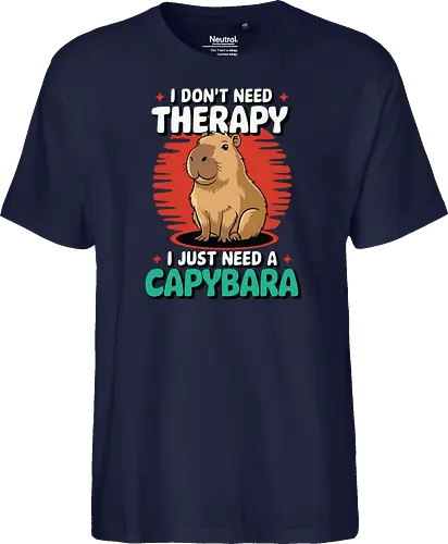 I don't need therapy, I just need a capybara