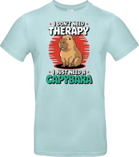 I don't need therapy, I just need a capybara
