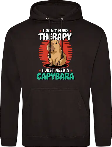 I don't need therapy, I just need a capybara