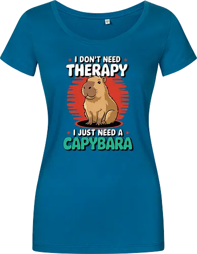 I don't need therapy, I just need a capybara