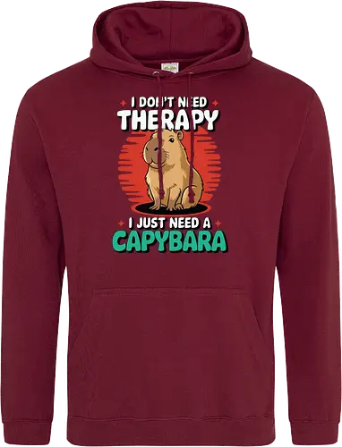 I don't need therapy, I just need a capybara