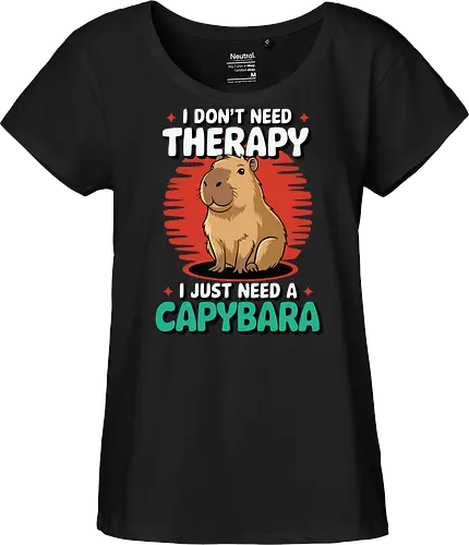 I don't need therapy, I just need a capybara