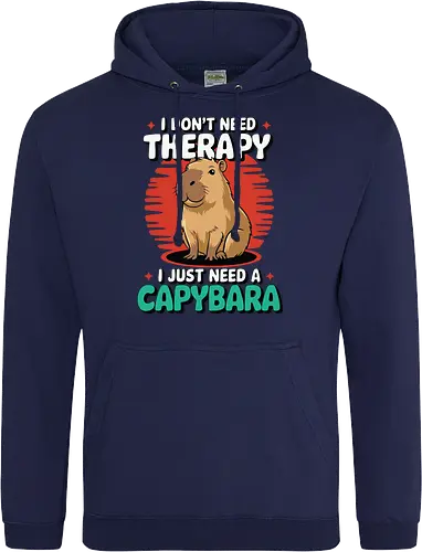 I don't need therapy, I just need a capybara